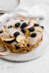 A delightfully summery one-bowl Semolina Olive Oil cake that is slightly sweet and surprisingly addicting!