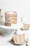 It's officially a party with this homemade funfetti cake recipe! Tastes even better than the pillsbury cake mix and makes the perfect birthday cake.