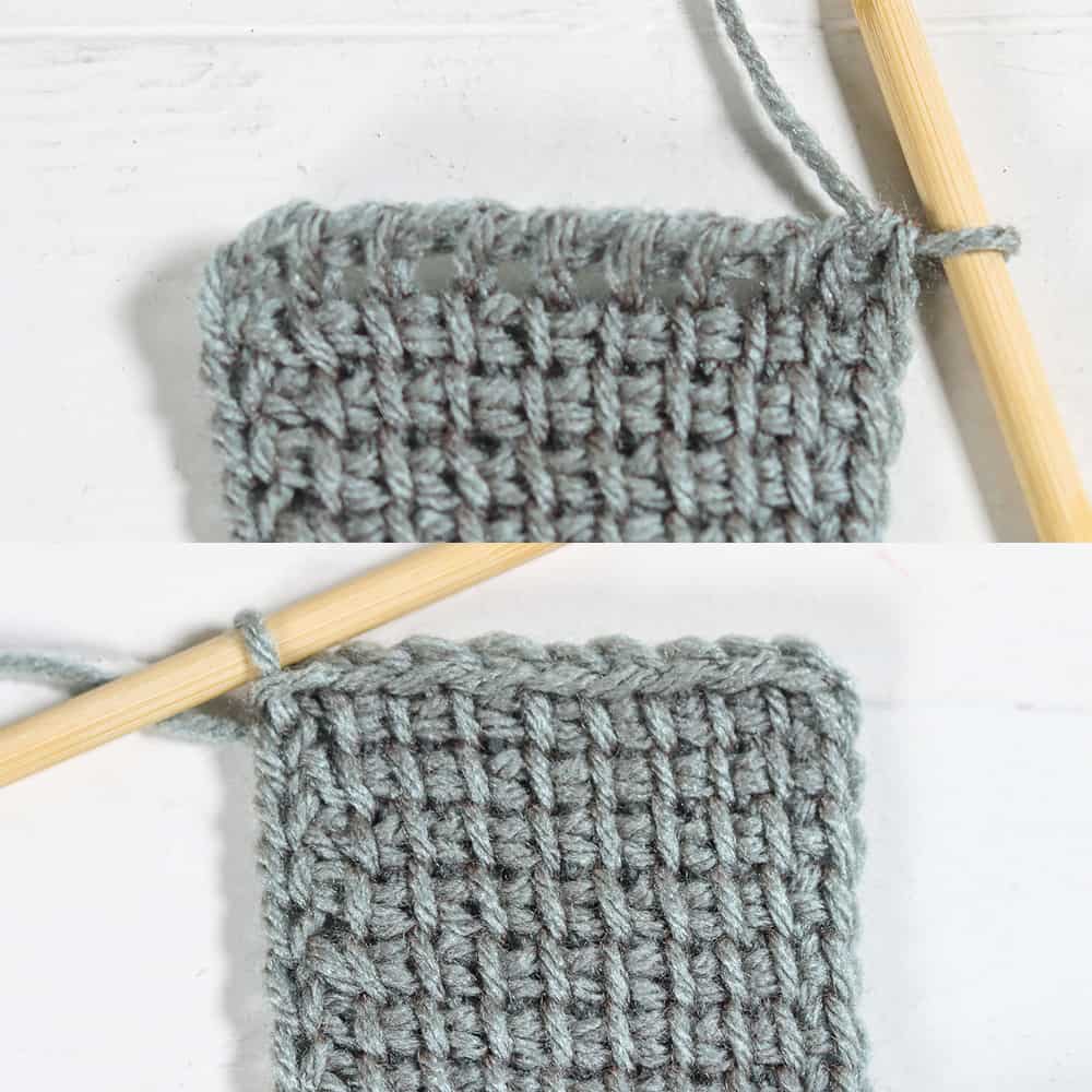 Learn all the basics of Tunisian crochet with this free online course. Lesson one covers all the basics and the Tunisian simple stitch.