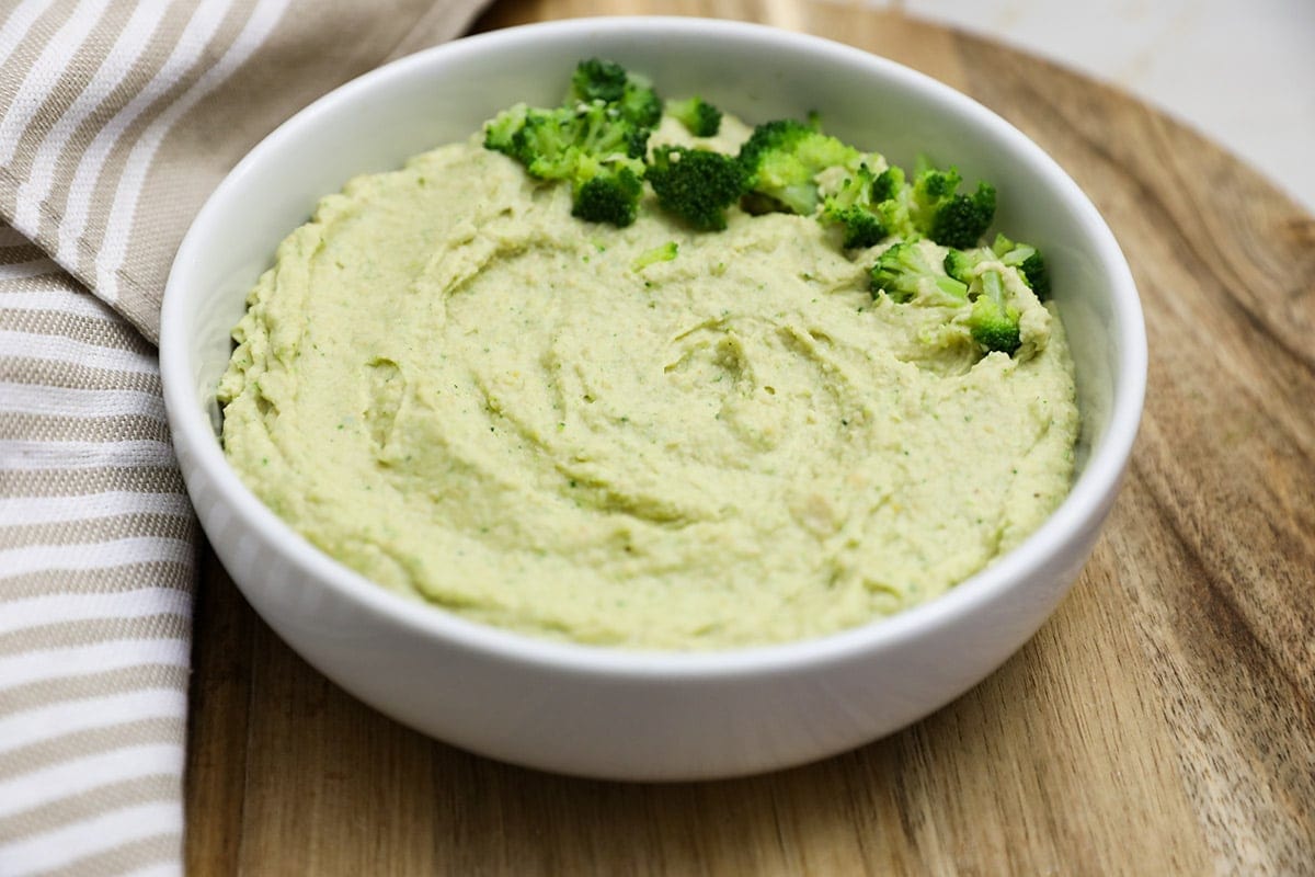 Broccoli Hummus Healthier Steps