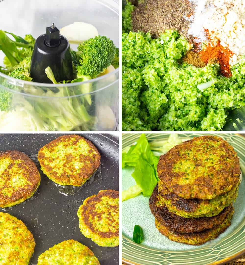 Broccoli Fritters Healthier Steps
