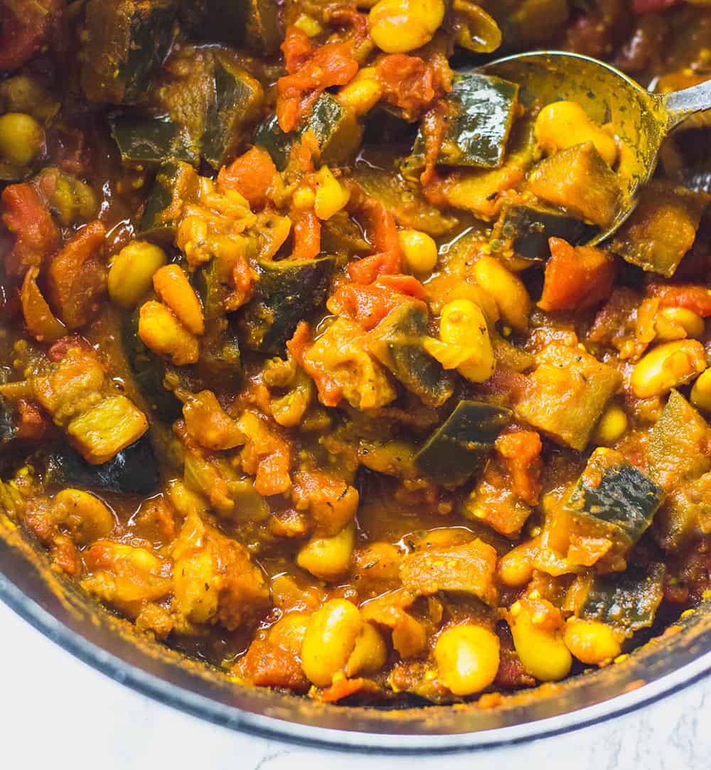 Eggplant Stew Recipe Healthier Steps