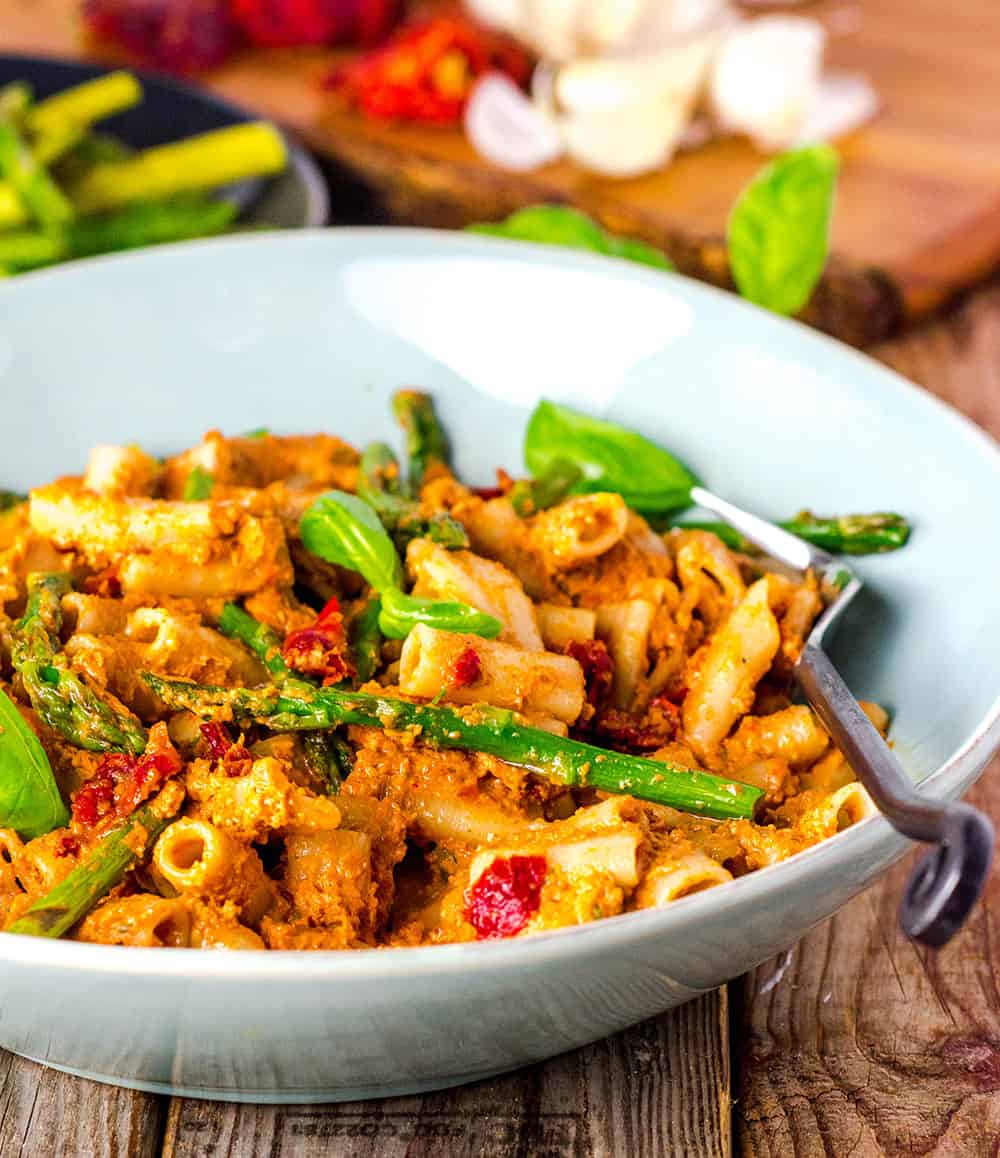 SunDried Tomato Pesto Pasta Healthier Steps