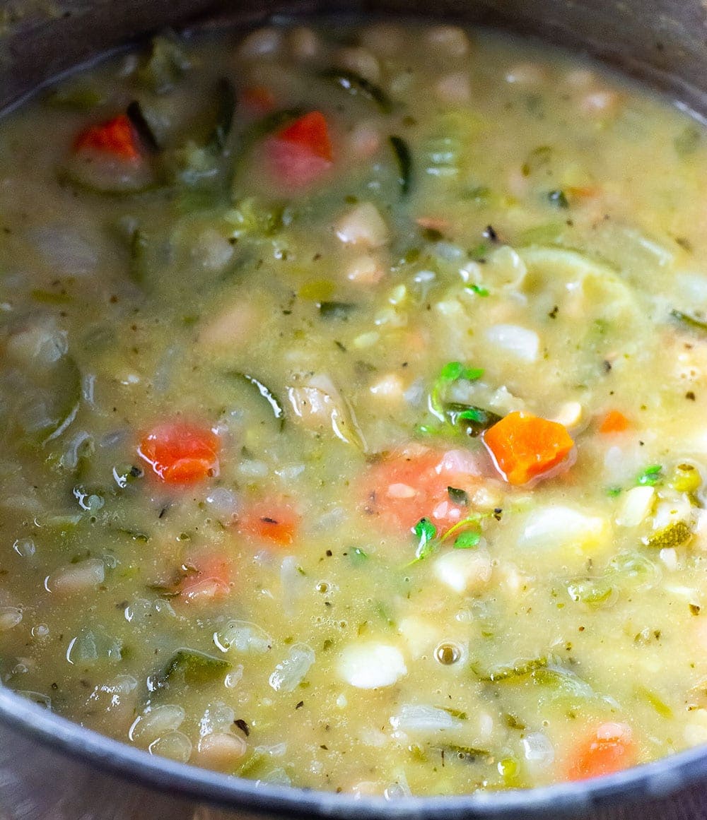 Vegan Zucchini Soup Healthier Steps