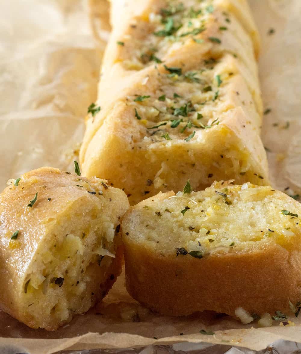 Vegan Garlic Bread Healthier Steps The recipe has amazing reviews because it is the best and absolutely delicious. vegan garlic bread