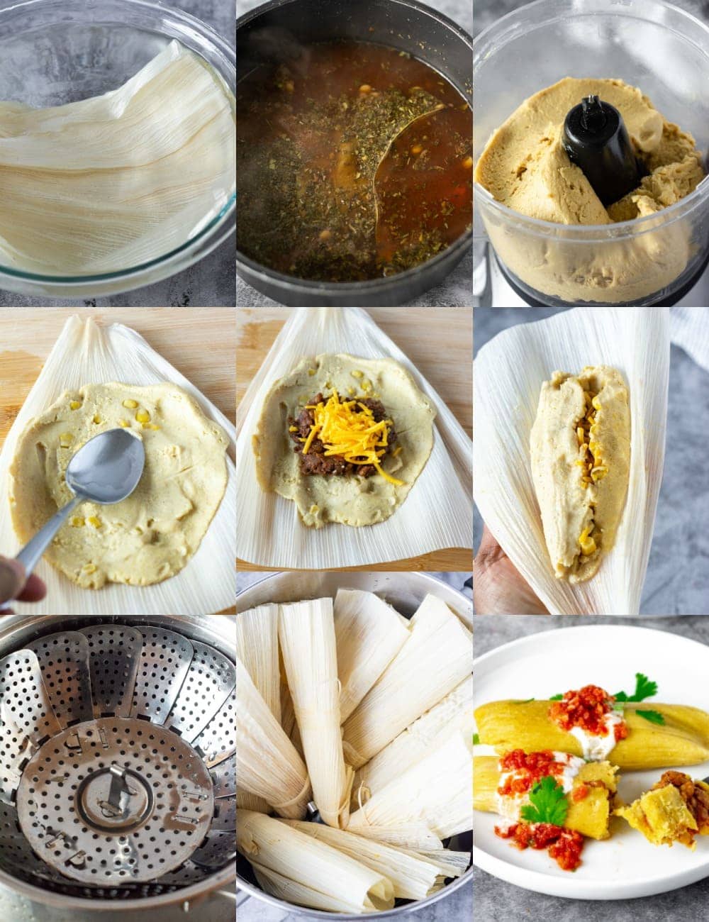 Vegan Tamales Healthier Steps