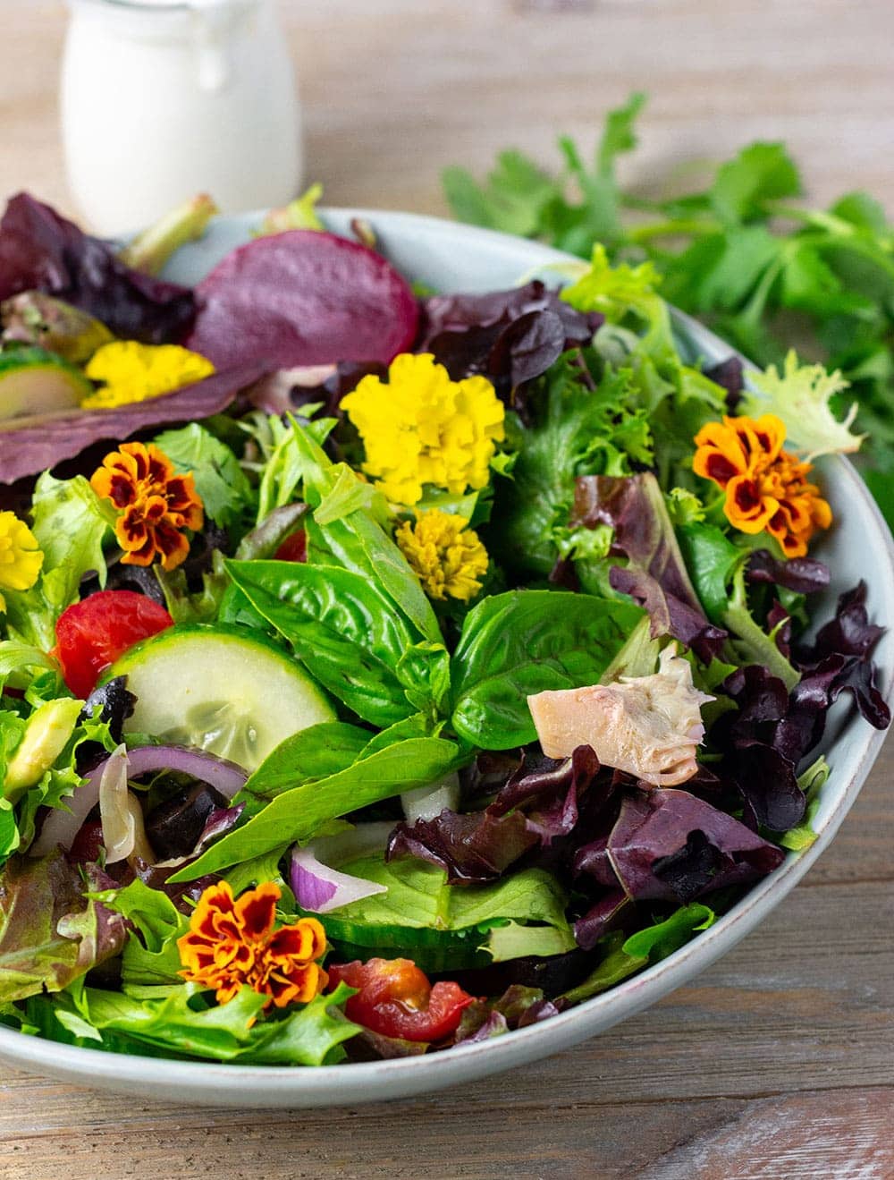Spring Mix Salad Recipe Healthier Steps