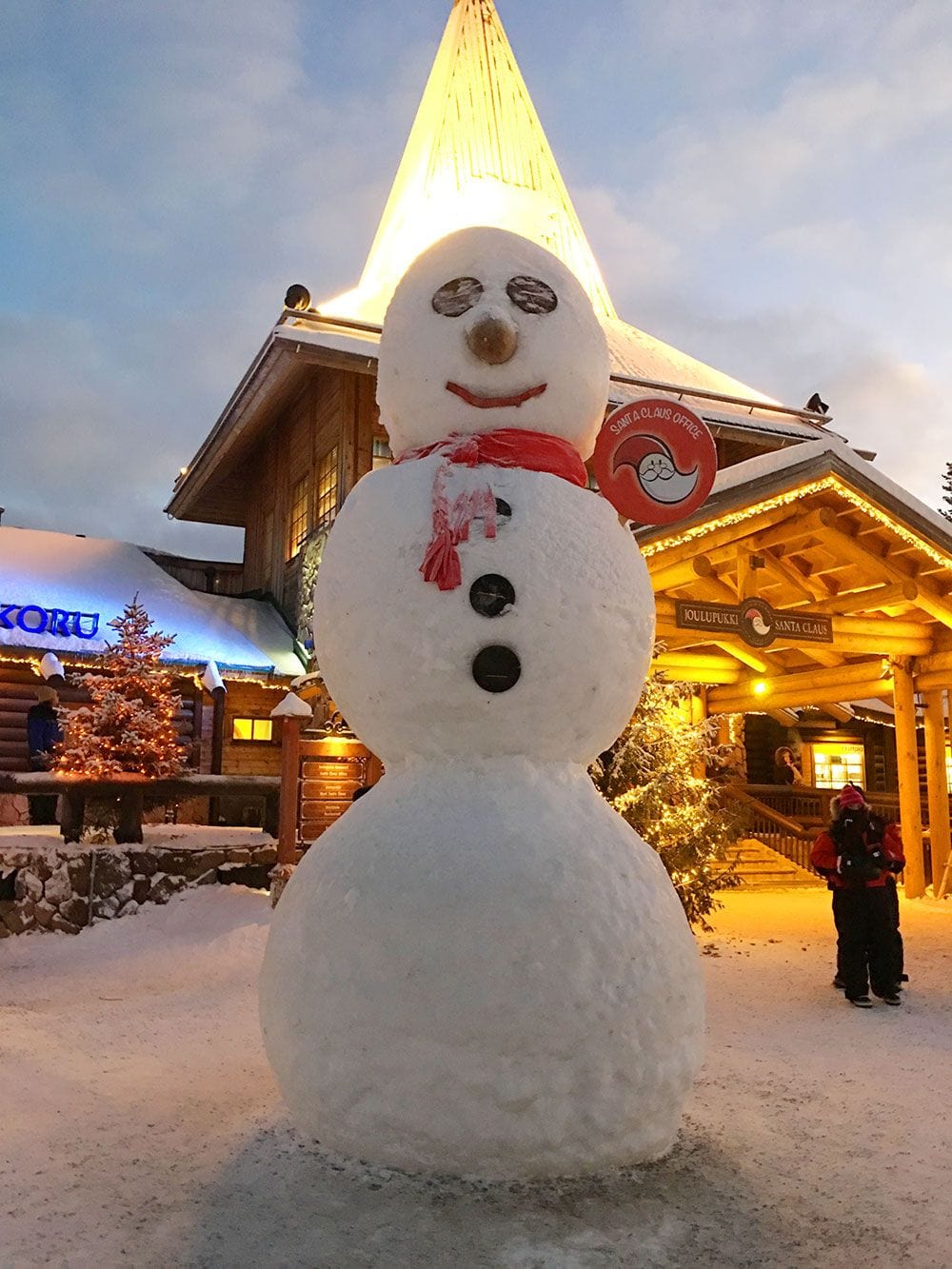 Santa Claus Village - Rovaniemi - Muñeco de nieve