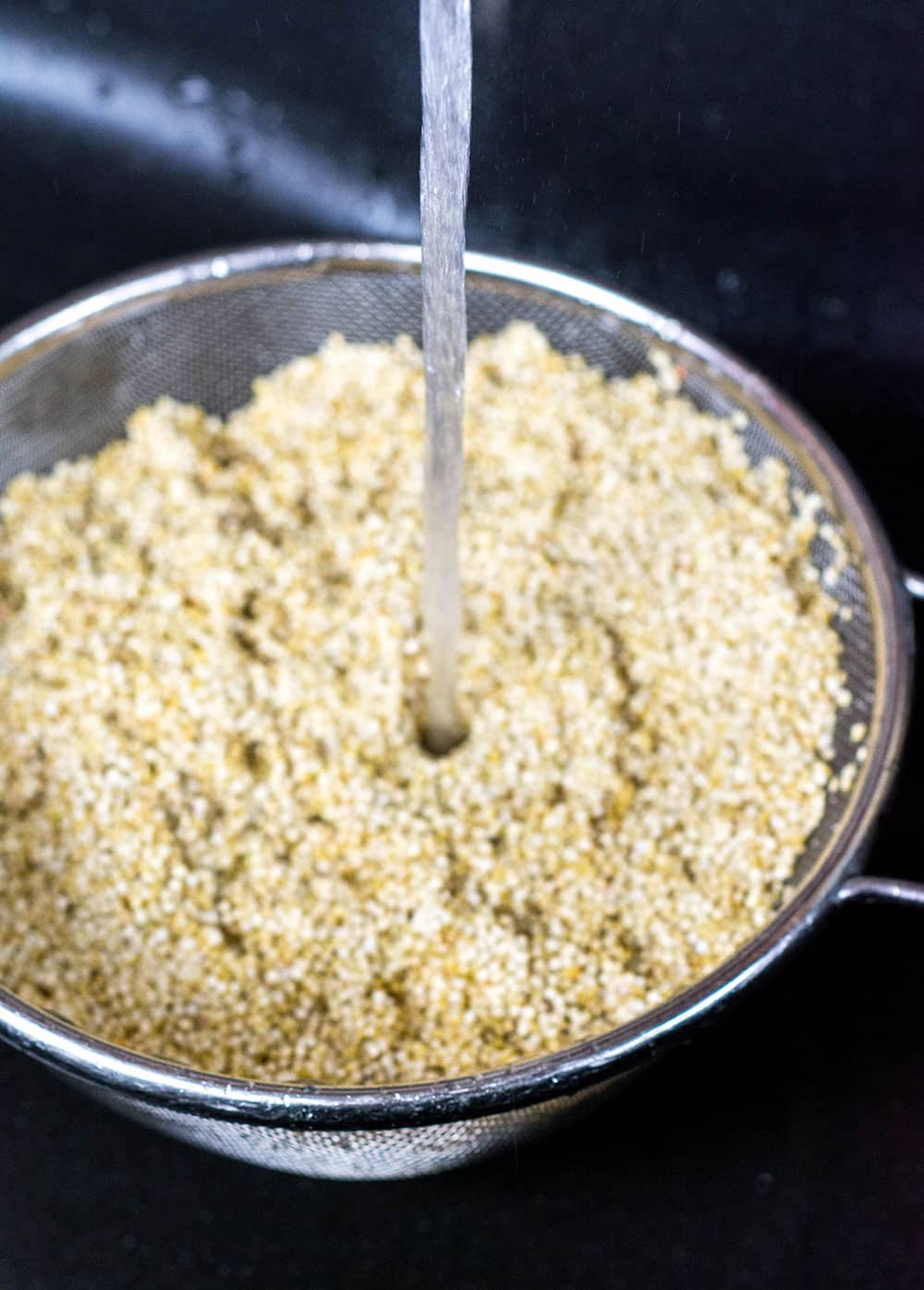 How To Cook Quinoa Healthier Steps It's called saponin, and it's easy to rinse away. how to cook quinoa