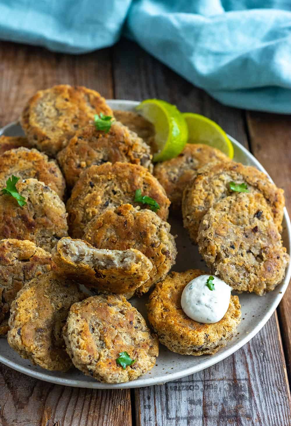 BlackEyed Pea Fritters Healthier Steps