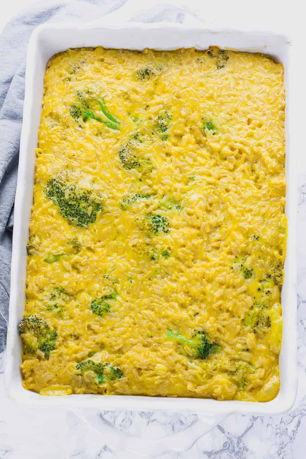 Vegan Broccoli Rice Casserole Healthier Steps