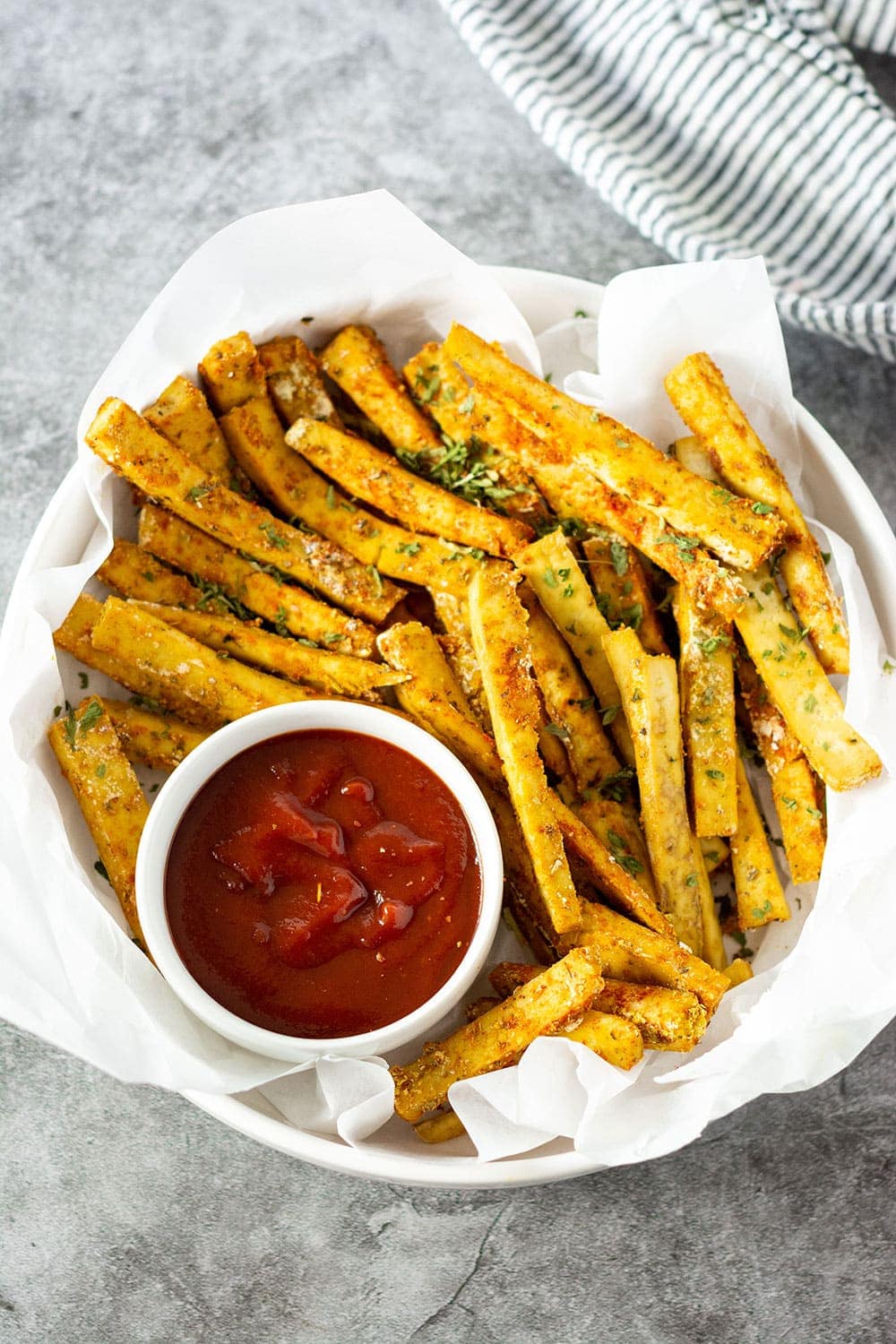 Tofu Fries Recipe Healthier Steps This is a list of tofu dishes. tofu fries recipe