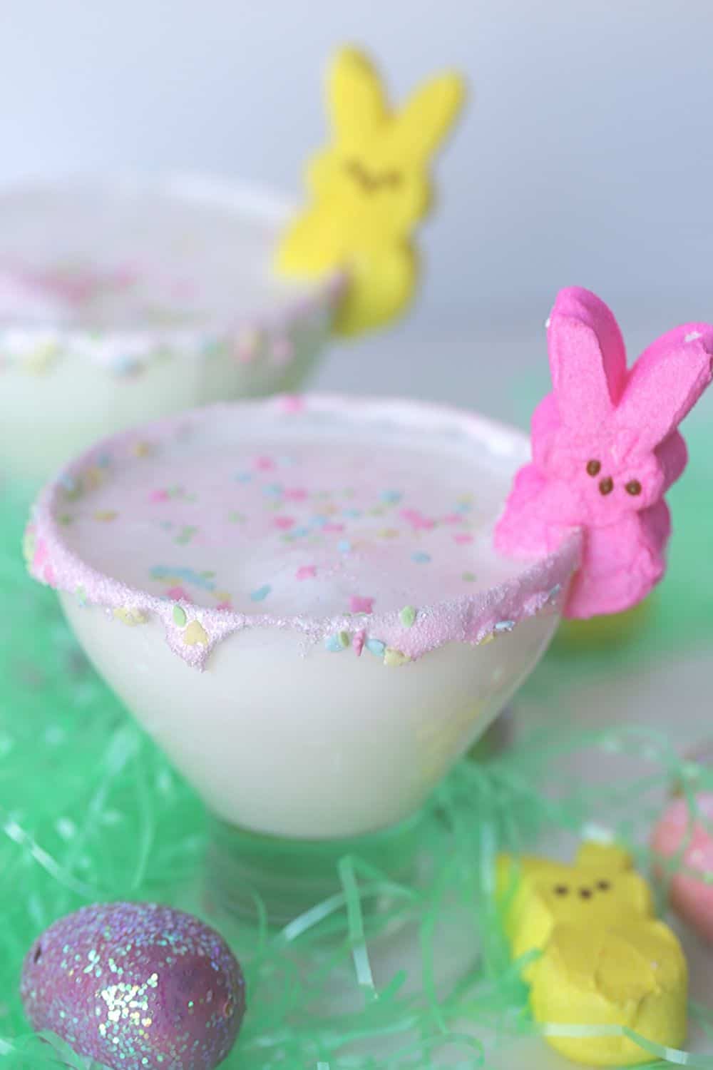 Buzzed Peeps Easter Cocktail - The Farm Girl Gabs®