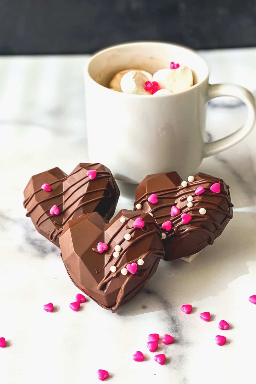 How To Make Hot Chocolate Bombs for Valentine's Day - The ...