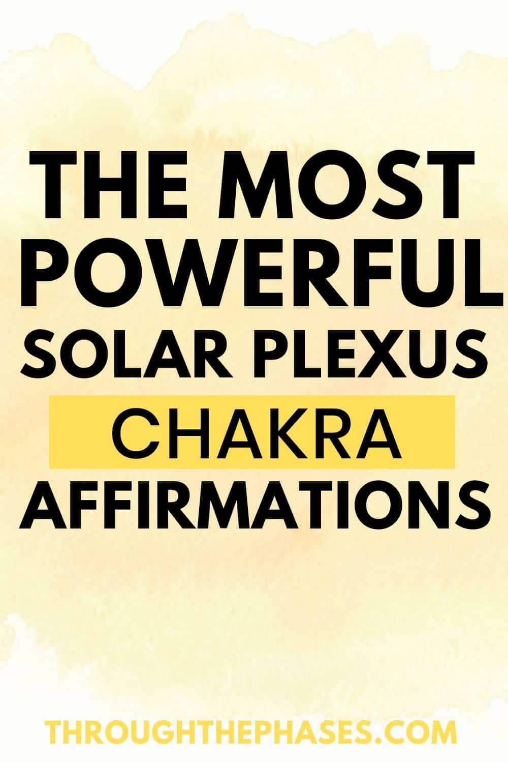 20 Powerful Solar Plexus Affirmations To Develop Your Purpose Through The Phases A quick and easy meditation to use on a daily basis. 20 powerful solar plexus affirmations