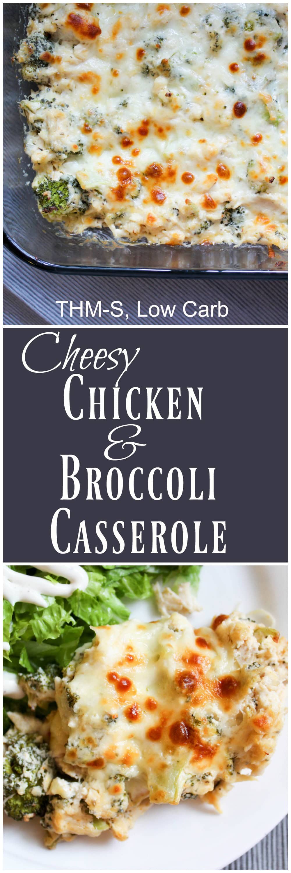 Cheesy Chicken and Broccoli Casserole {THM-S, Low Carb ...