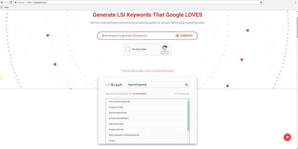 lis-graph Semantic Keywords