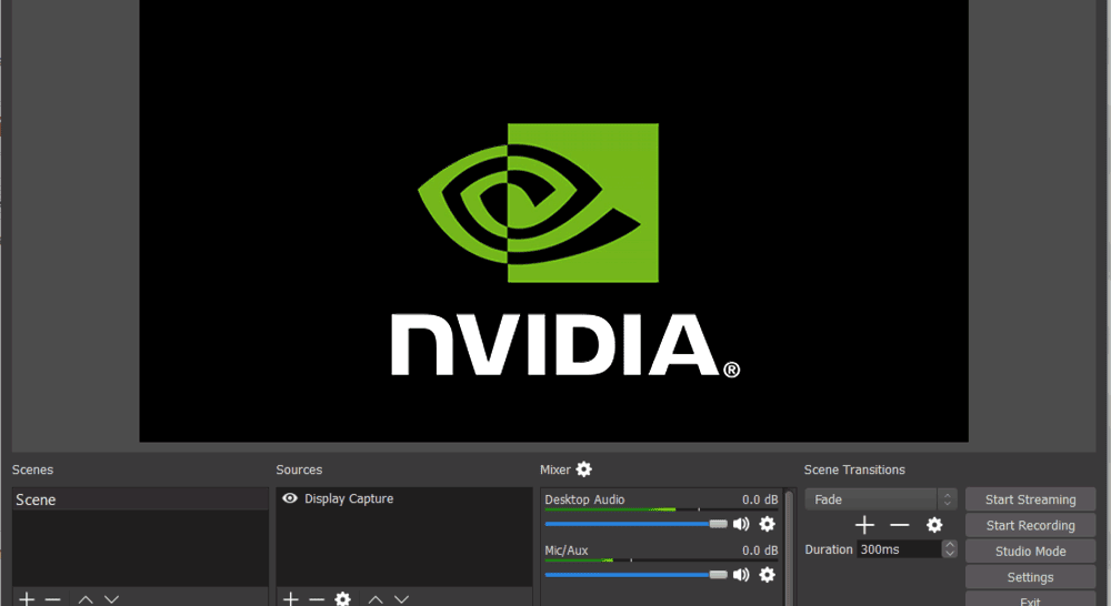 Risolvere il problema dello schermo nero di OBS studio con pannello NVIDIA  – Hi-Storia edu