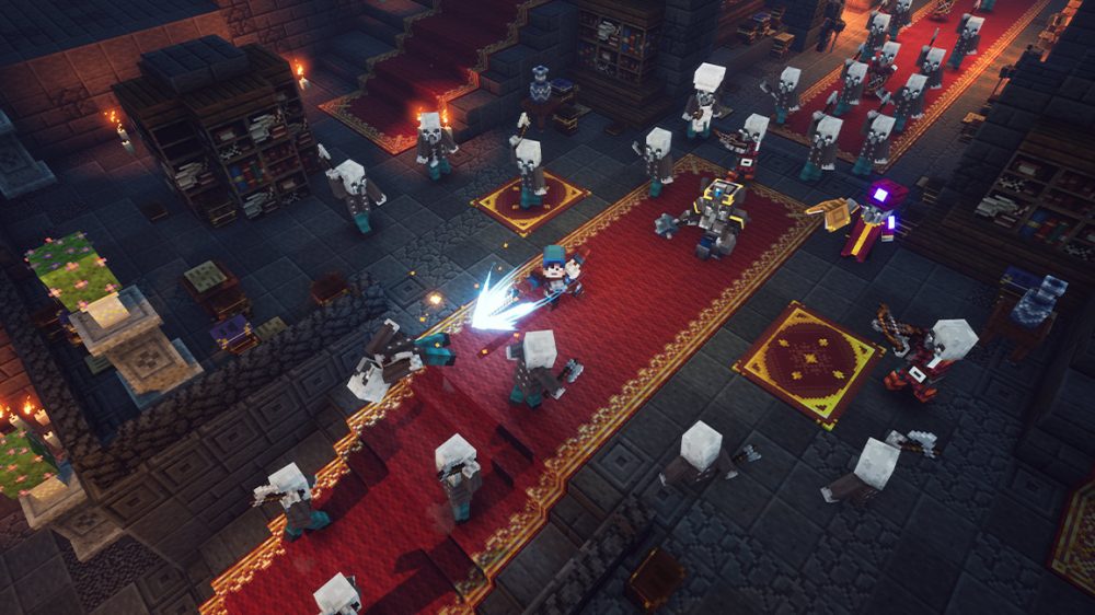 Minecraft dungeons.
