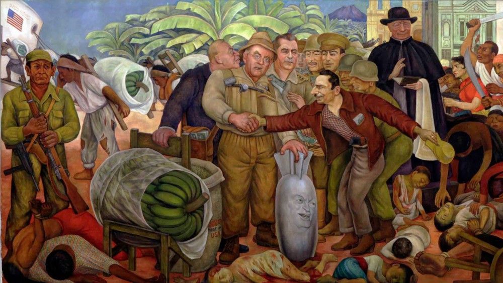 Ilustración sobre el término Republicas Bananeras