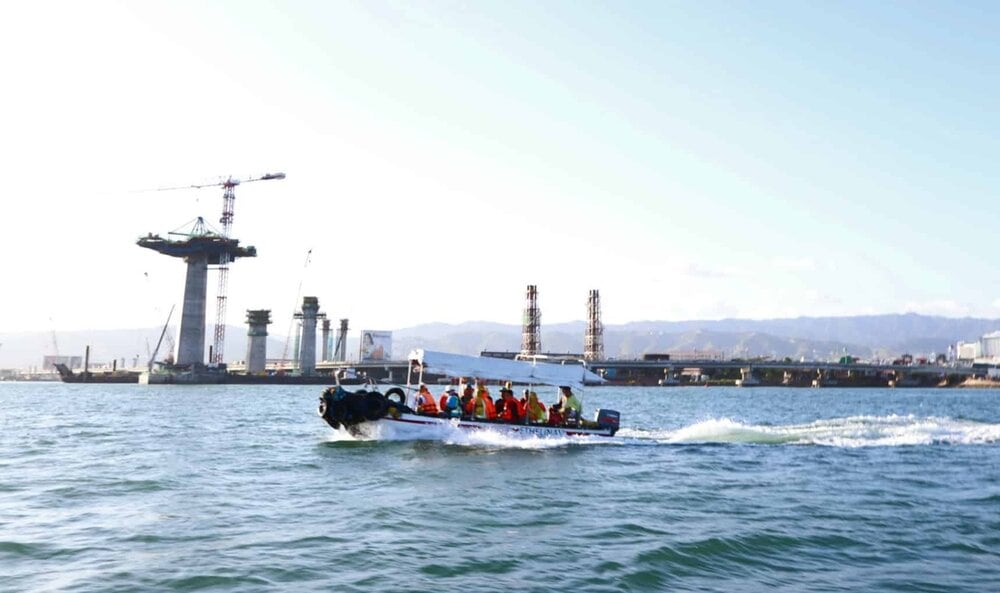 CCLEX view from the Mactan channel.