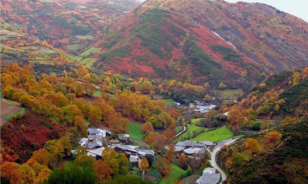 El esplendor del otoño en la Serra do Courel
