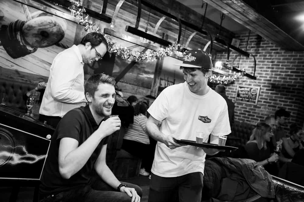 pr photograph of a pub enjoying the atmosphere