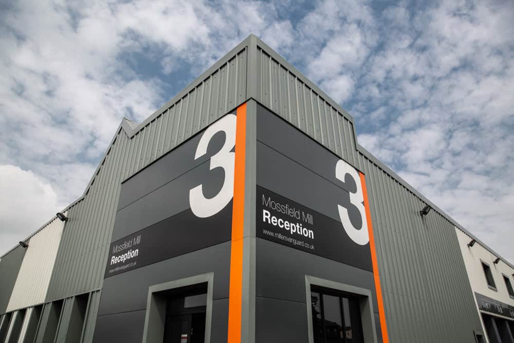 Warehouse photography of Millers in Bury during their commercial photoshoot