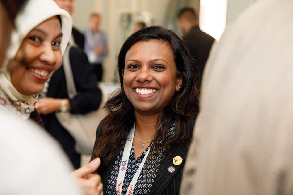 delegates enjoying their time at a conference in manchester photo taken by er event photography who are corporate photographers