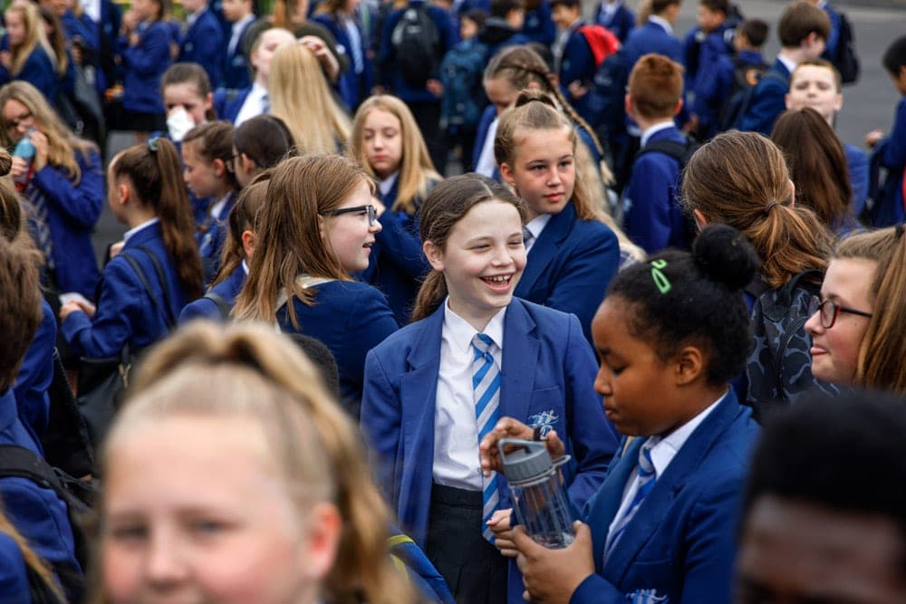 Commercial Photographer Manchester photo of school prospectus