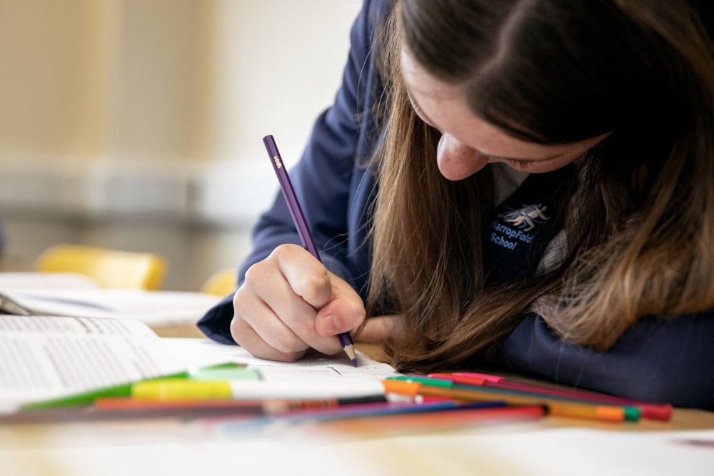 Commercial Photographer Manchester photo of school prospectus