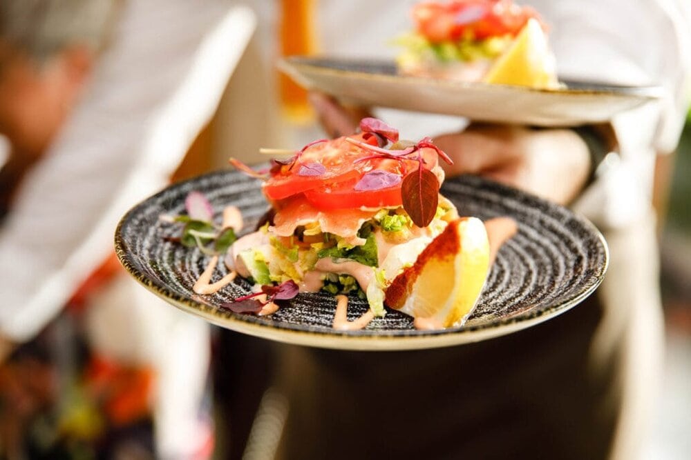 stunning summer dish photo taken by food photographer