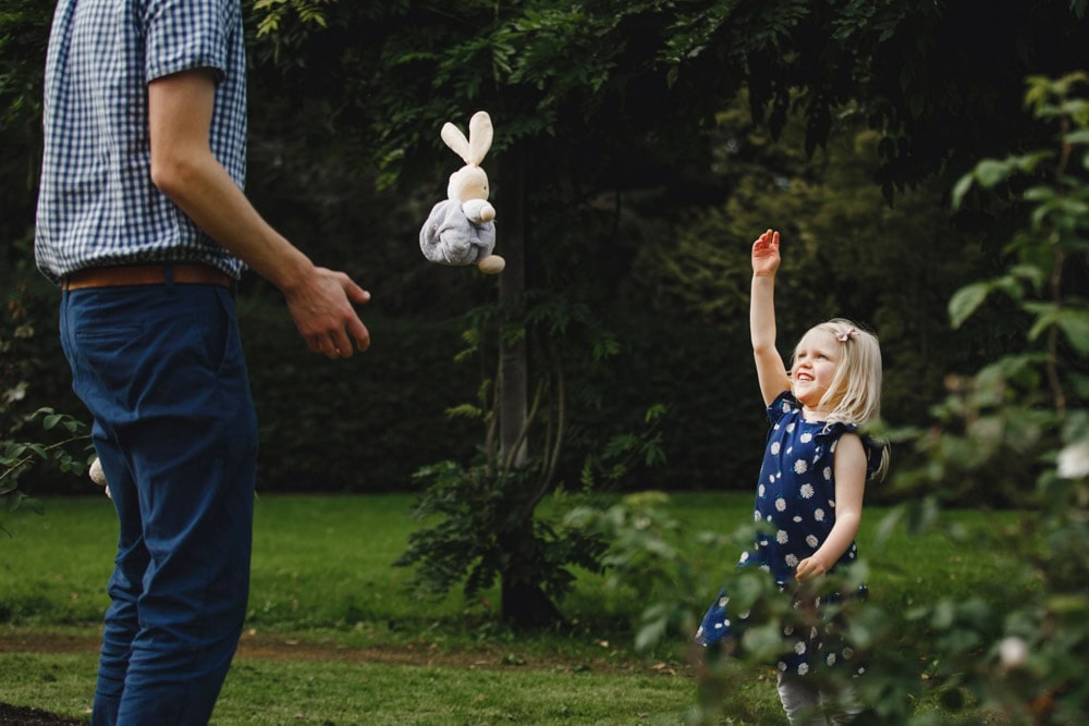 Throwing your teddy bear