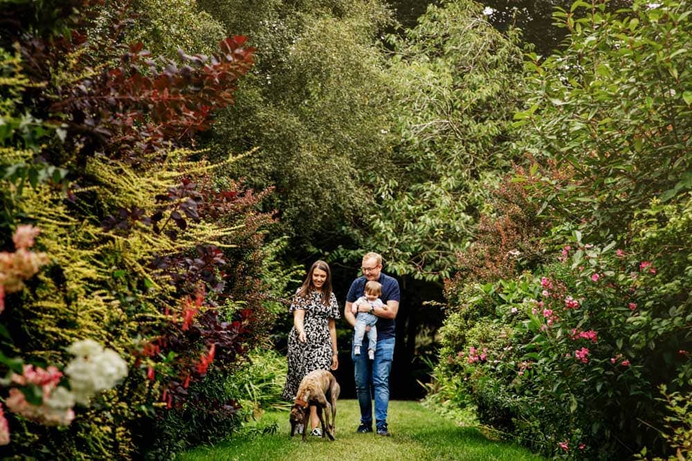 family session at walkden gardens