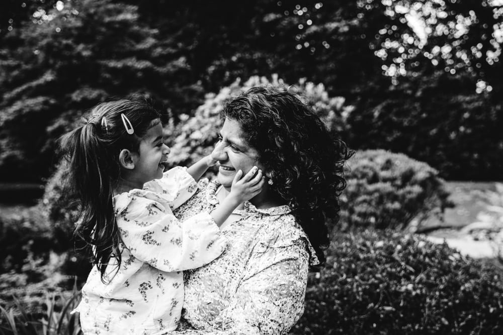 photo of mother and daughter in worsley