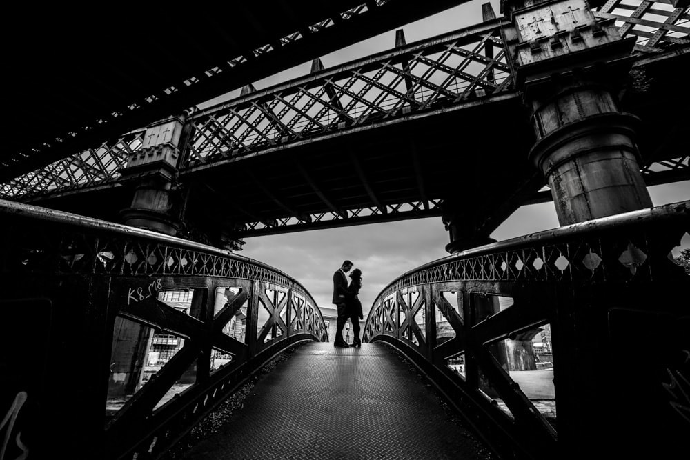 castlefield bridge in manchester