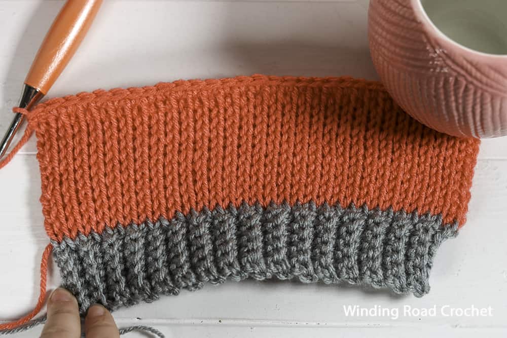 This Simply Simple Tunisian Crochet hat is a crochet pattern in the Tunisian Crochet Course. It is an easy pattern with video pattern guide.