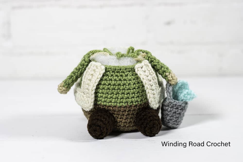 A crochet fishing gnome makes a great gift Father's day gift for a fisherman. This free crochet pattern will help you make an adorable gnome.