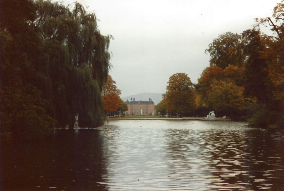 Blick auf Schloss Schwetzingen