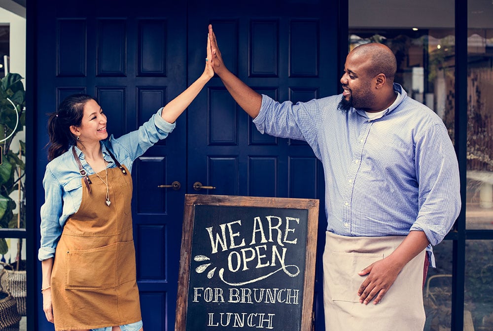 Smallbiz-high5-shutterstock_small2_1090064066 SBA CPA small business accounting - restaurant industry