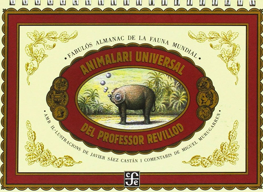 Javier Sáez Castán, Animalario Universal, álbum ilustrado, libros infantiles para regalar en Navidad,