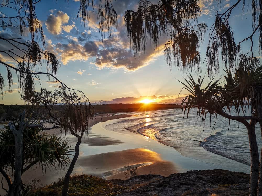 Stradbroke Island sunset