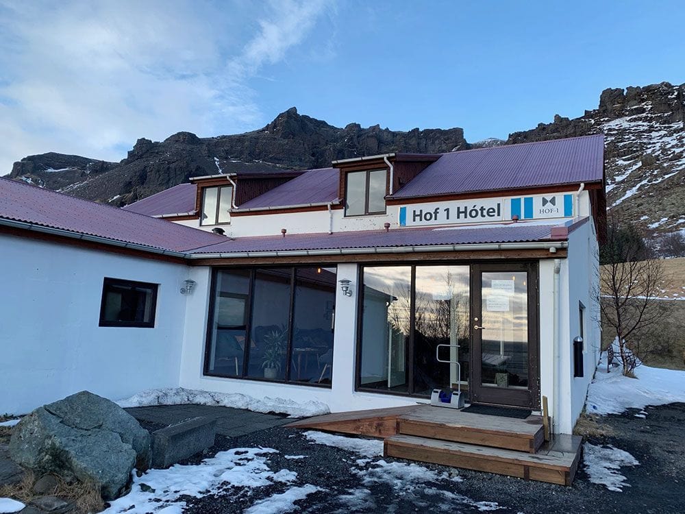 Alojamiento en Islandia Adventure Hotel Hof
