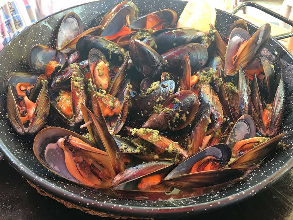 Gastronomía de Peñíscola - Mejillones