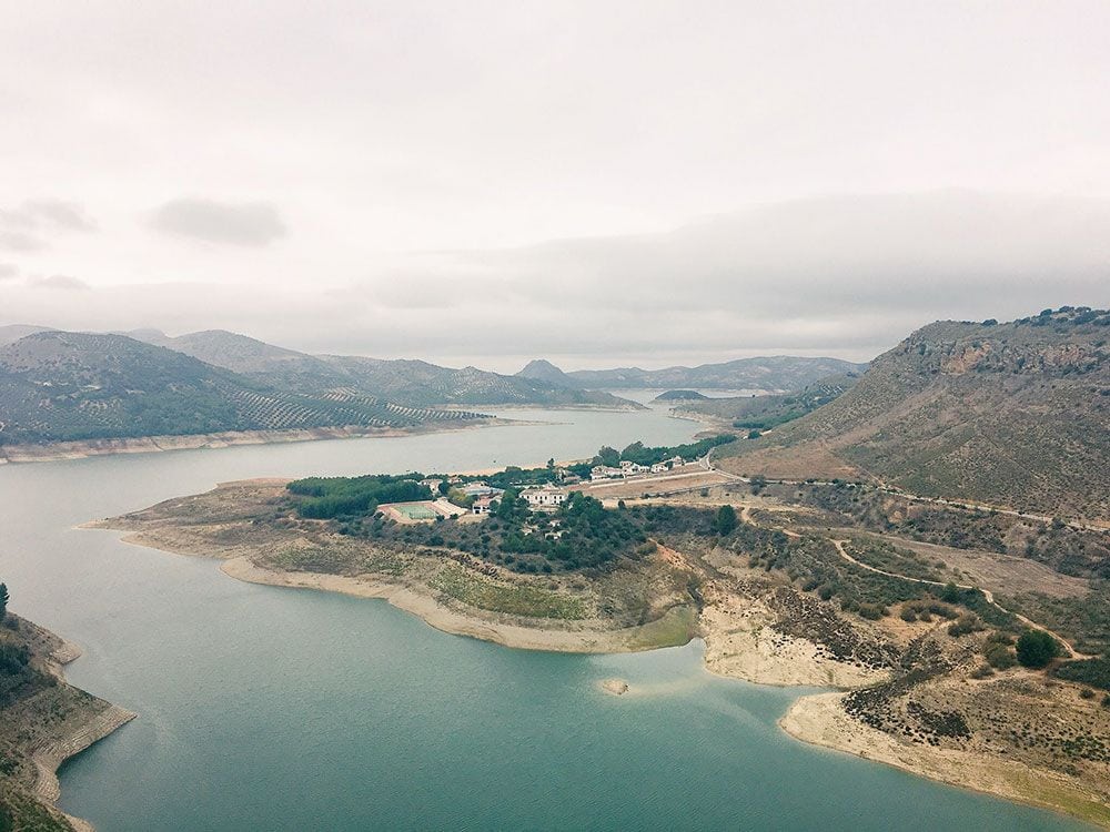 Qué ver en Iznájar - Vistas de El Caserio de Iznájar