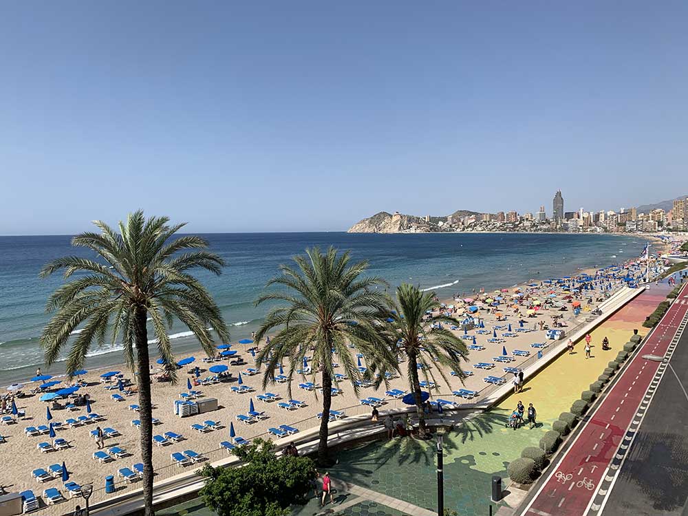 Qué ver en Benidorm - Playa de Levante