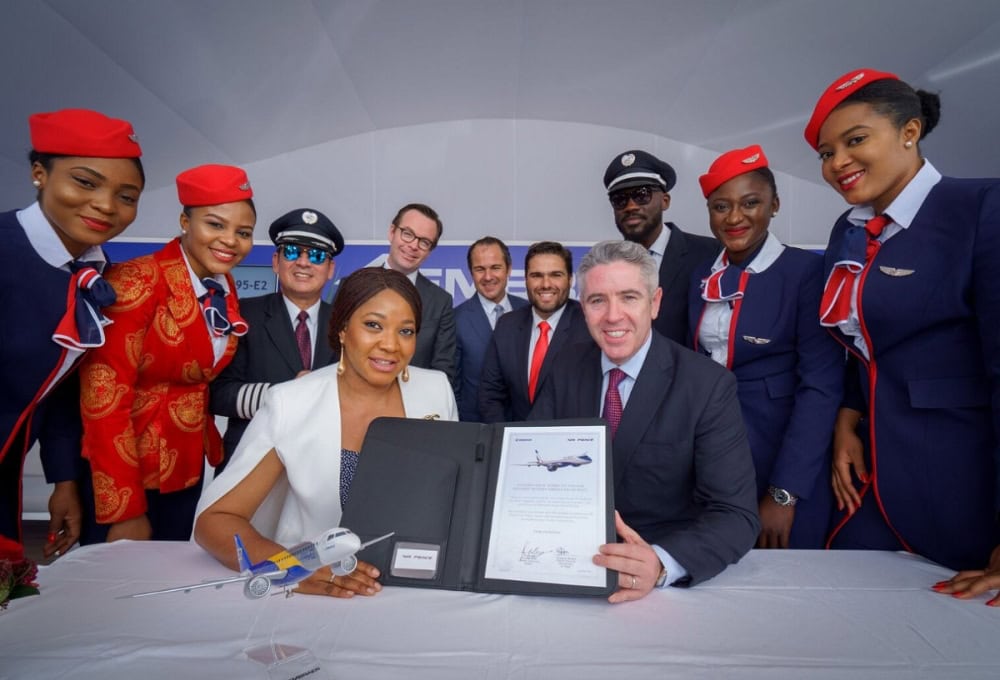 AirPeace подписывает контракт на E195-E2