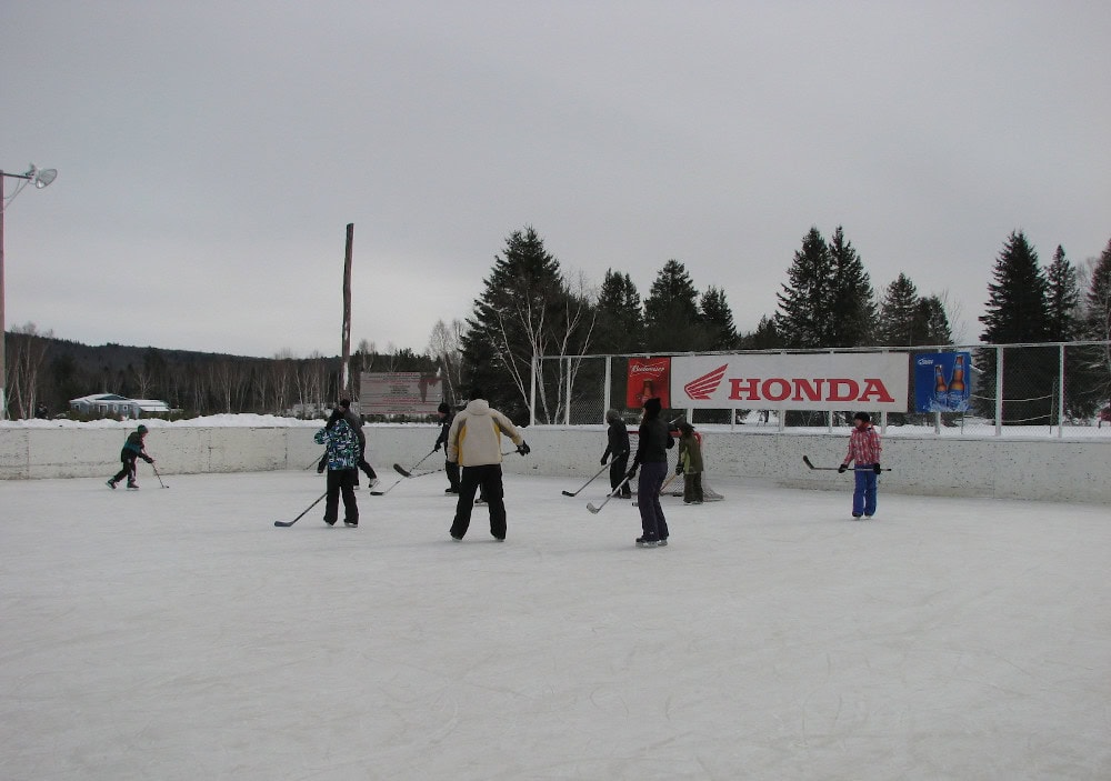 Domaine Kaaloo - Patinoire à proximité