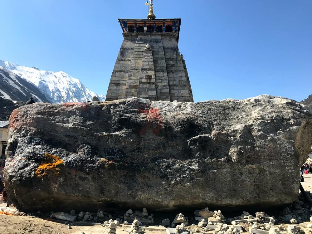 Kedarnath temple, one of the Chota Char Dham yatra