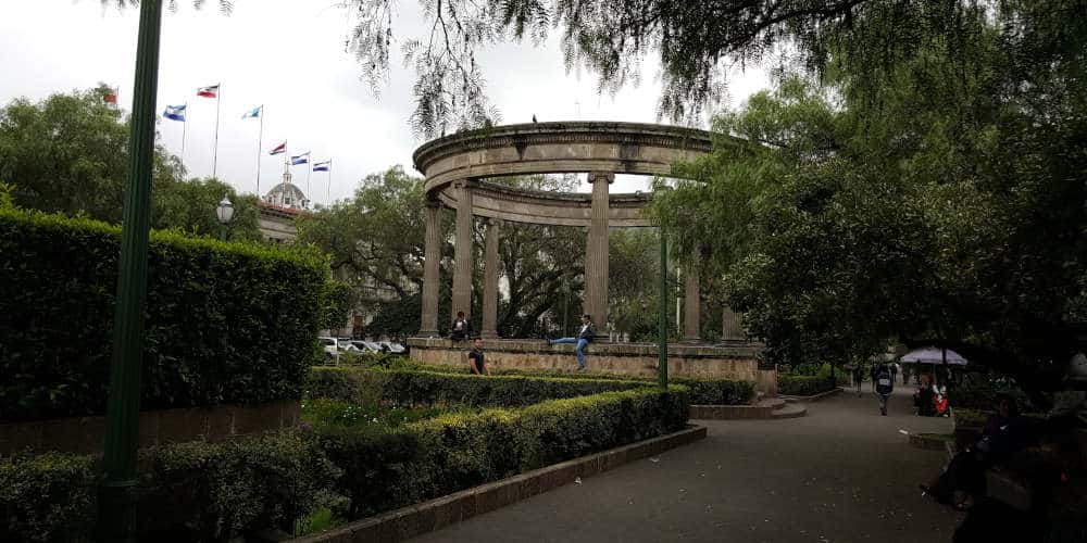 Parque Centro America in Xela Guatemala